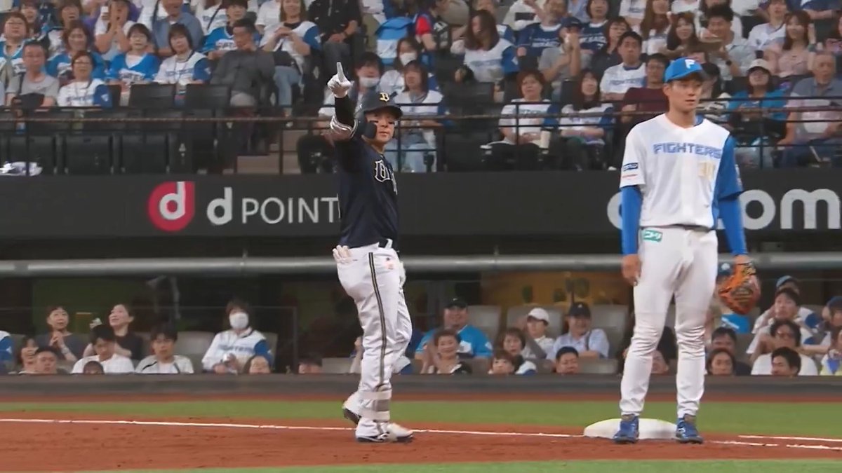 オリックス 西野真弘 選手の2打席連続タイムリーヒット👏 👇ライブ配信はこちら