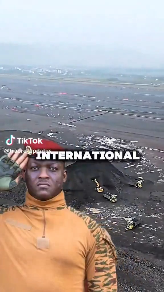 Captain Ibrahim Traoré is building a brand new international airport in Burkina Faso that will connect West Africa to the rest of the world.