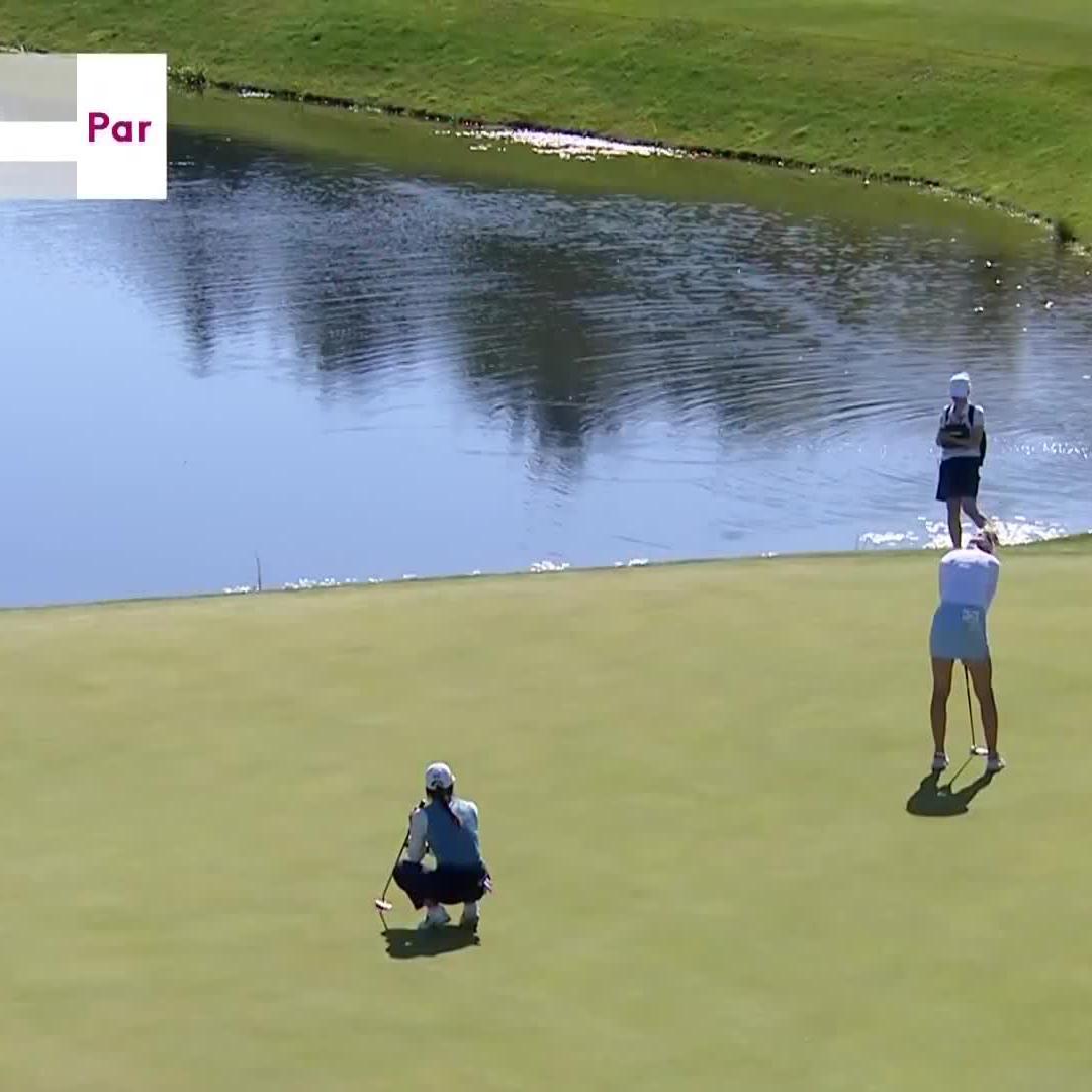 Starting out our coverage off to a hot start, Nelly Korda sinks an eagle 🦅 Tune in on Golf Channel now!