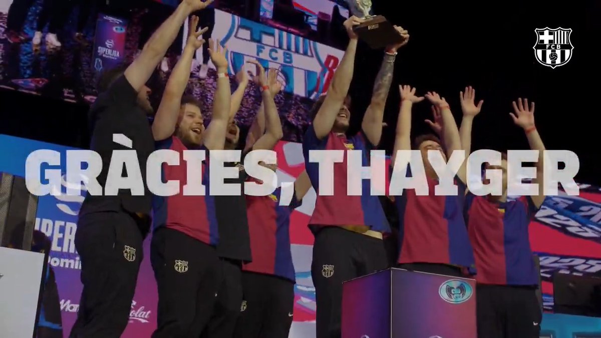 💙GRÀCIES, @THAYGER_❤️