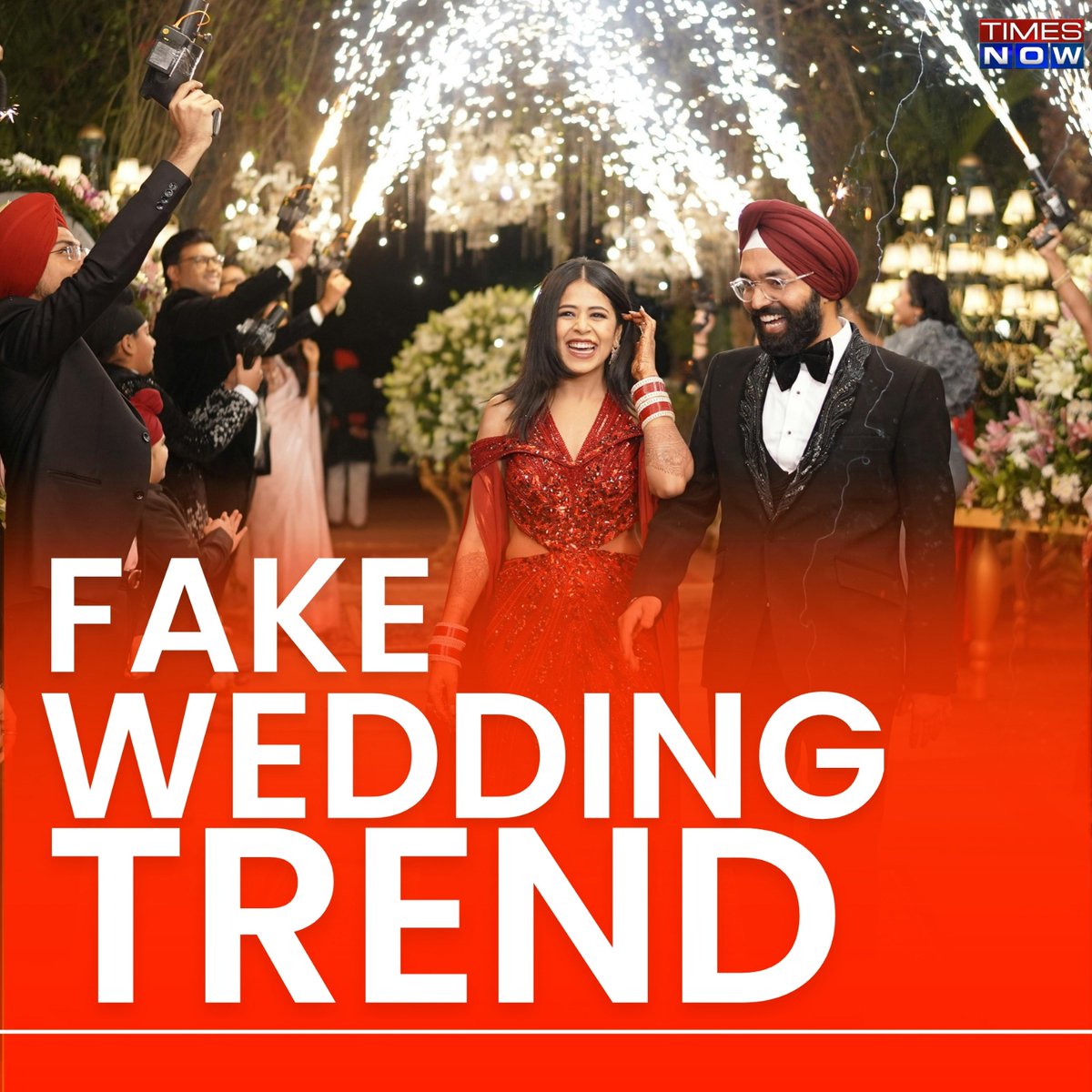 Gen Z just invented the “fake wedding” — dhol, dance, drama… everything except the actual shaadi. Naina Chaturvedi breaks down the viral trend that's all about fun. #FakeWedding #FakeWeddingTrend #Trending #Viral