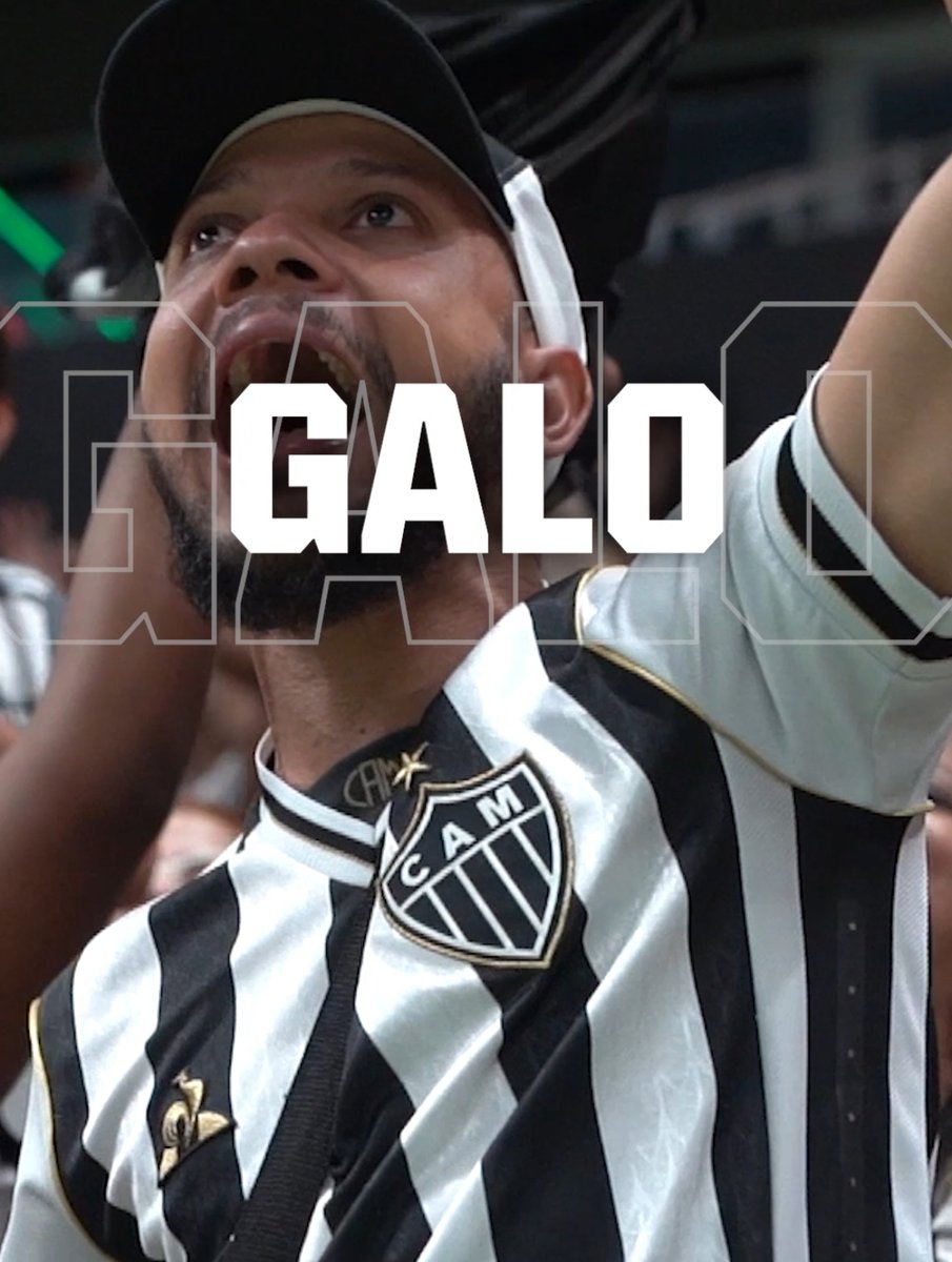 Pelo #Galo, na nossa casa, com o grito da Massa! 🏟️🔥🔜