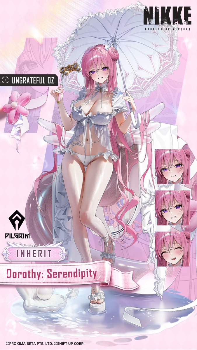 【NIKKE PROFILE - Dorothy: Serendipity】 ✅ Manufacturer: Pilgrim ✅ Affiliation: Inherit ✅ Weapon: SG: Ungrateful OZ Although she initially planned to decline, Dorothy couldn't suppress her curiosity regarding the photos on Rapi's tablet. More precisely, what captured her attention was the faint silhouette of a person reflected in a window on the cruise ship. Wondering if what she's been searching for is on this vessel, Dorothy decides to tag along. HD Ver 🔗: #NIKKE #DorothySerendipity #NIKKEsummer2025
