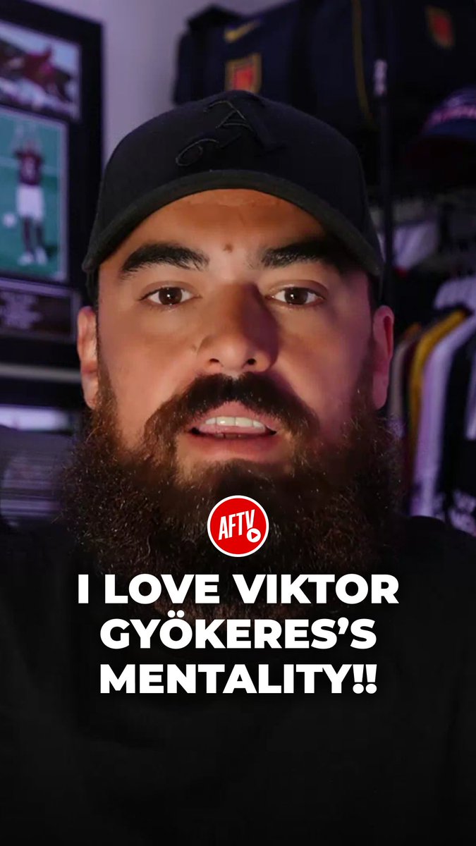 We all 𝐋𝐎𝐕𝐄 Viktor Gyökeres’s mentality — Don’t we? 😍 #FoureverArsenal