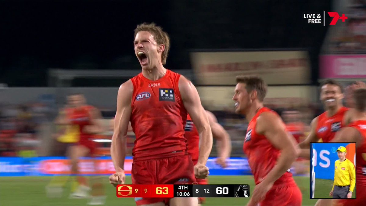 Noah Anderson, that is all class! ⭐ #AFLSunsPies