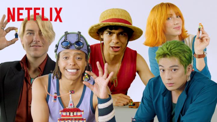 Netflix実写ドラマシリーズ 『ONE PIECE』麦わらの一味が 「レゴ ワンピース」シリーズに大興奮！ フーシャ村、アーロンパーク、バラティエ、 そしてもちろんゴーイングメリー号！ 細部まで作り込まれたレゴの世界を堪能🏴‍☠️ #ONEPIECE #実写のワンピ #ネトフリワンピ #LEGO #レゴワンピース