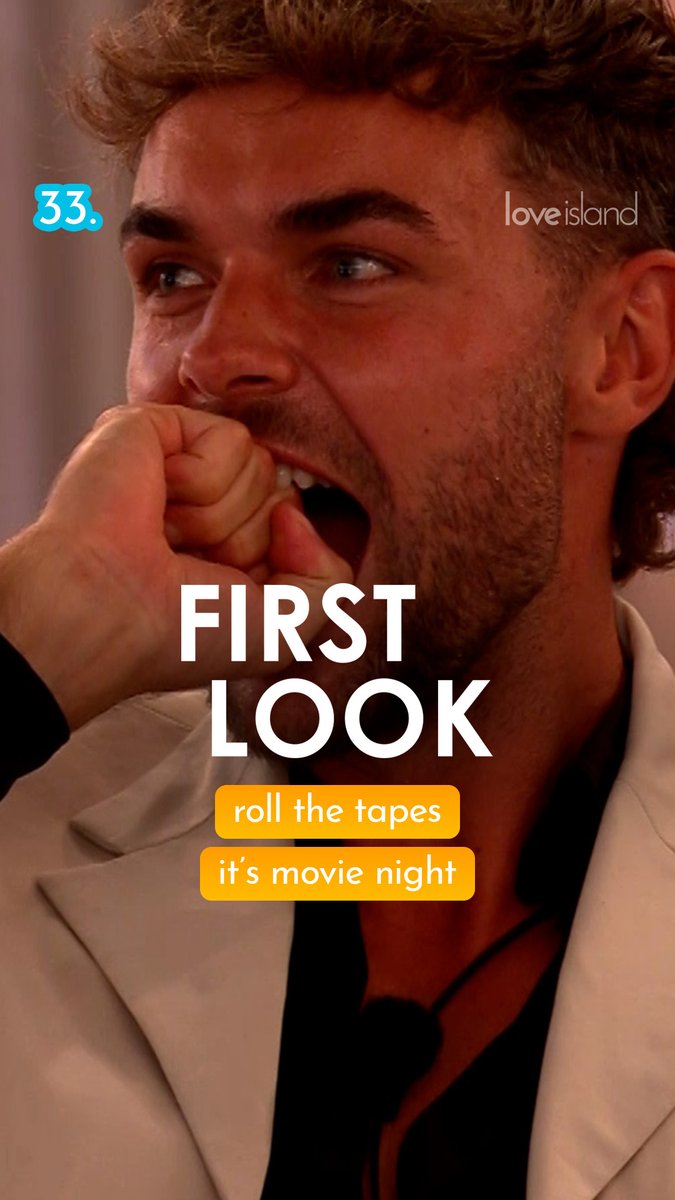 Get ready for the most explosive Movie Night ever as we roll the tapes whilst tensions rise… 🍿🥤 #LoveIsland