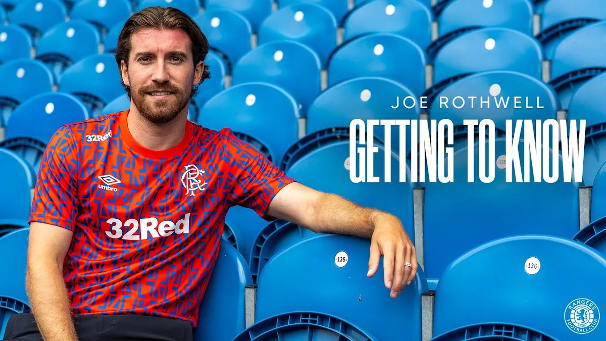 Getting to Know | Joe Rothwell Get to know new recruit Joe Rothwell as he sits down with RangersTV during Pre-Season camp at St. George's Park.