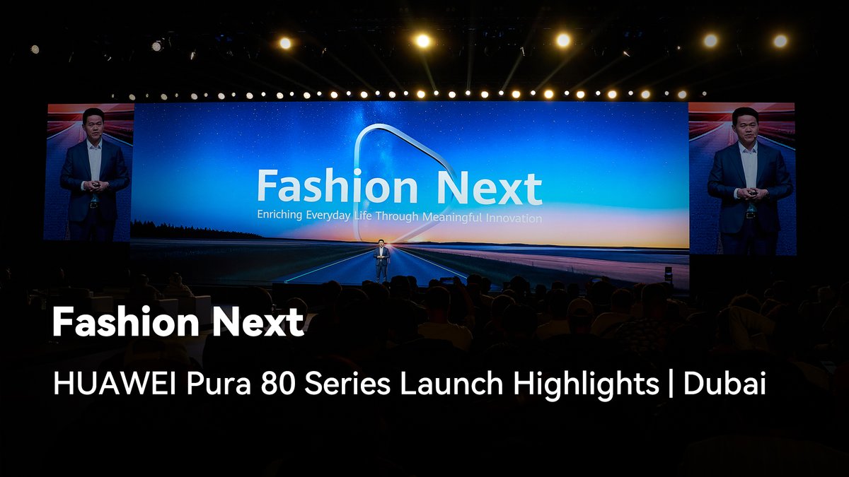 Re-live the highlights from the global launch of the HUAWEI Pura 80 Series! #HUAWEIPura80 #FashionNext