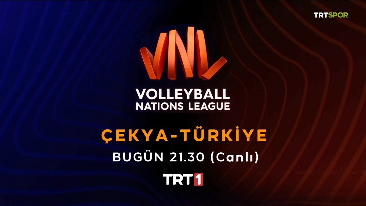 🇹🇷Filenin Sultanları, 2025 Kadınlar VNL 3. etap 2. maçında sahne alacak; heyecan TRT 1'de yaşanacak. 🆚 🇨🇿Çekya 📆 Bugün, 🕤 21.30