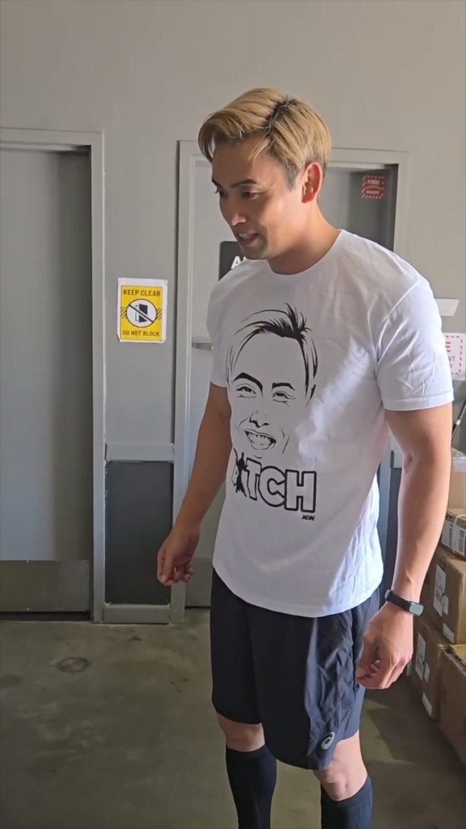 Kazuchika Okada got his brand new AEW action figure and he was so excited. YOU GOTTA LOVE THIS MAN. 😭