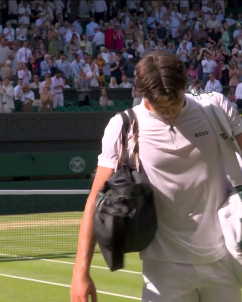 What a run at Wimbledon for the American Taylor Fritz 👏