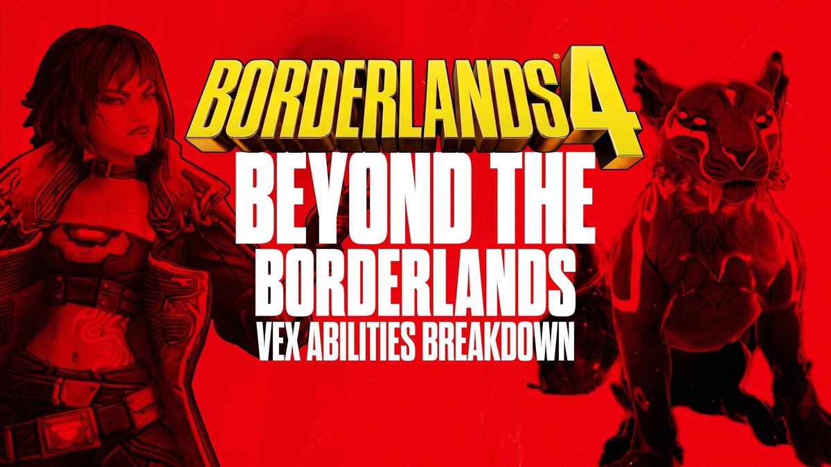 Vex is our Dark Siren in Borderlands 4. 💜 In BEYOND THE BORDERLANDS #3, learn about each of her Action Skills, which let you: 🐈 Summon Vex's spooky siren cat Trouble 💀 Conjure spectral minions (with SCYTHES!) 😈 Blast enemies with horrifying phase energy