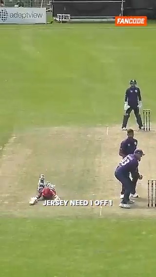 JERSEY BEAT SCOTLAND. 🤯 - Jersey and Italy both have a chance to make it to the 2026 T20 World Cup.