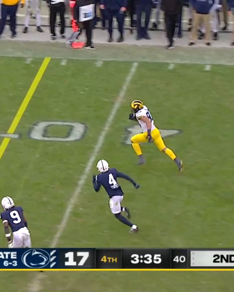Michigan's 2021 play vs. Penn State marked a cultural shift. In prior years, they'd have lost this game