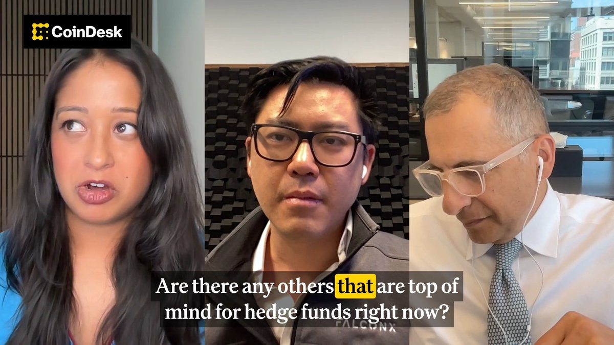 🧠 "The biggest trend of the last 6 to 12 months has been Hyperliquid." FalconX's Global Co-Head of Markets, Josh Lim, on why hedge funds are flocking to protocols with "real revenues," like Hyperliquid and on-chain options.