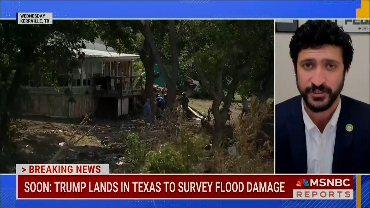 Rep. Greg Casar: I'm especially concerned with the reports coming out from whistleblowers at FEMA that DHS secretary Noem waited 72 hours to approve search and rescue from FEMA. A request like that you shouldn't have to think about for 72 seconds, much less 72 hours