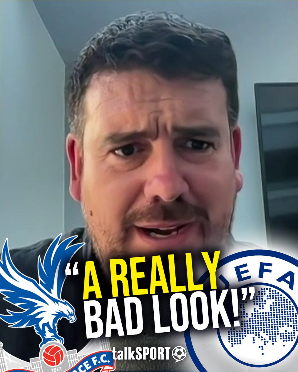 ๐คฆโโ๏ธ "A really bad look for UEFA!" Alex Crook explains how UEFA came to the decision to demote Crystal Palace from the Europa League ๐ The full section is available to watch here:
