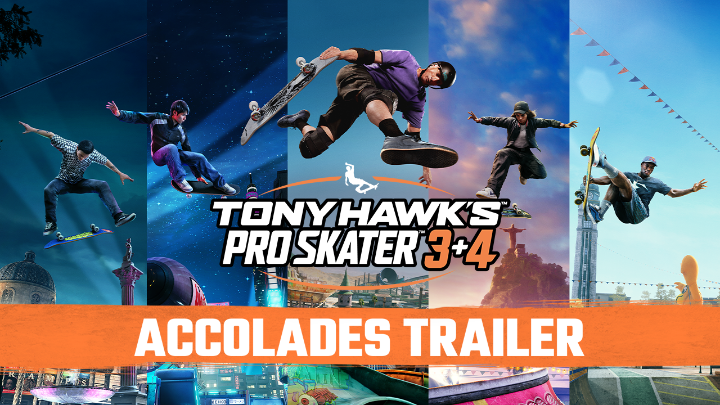Tony Hawk’s™ Pro Skater™ 3 + 4 | Accolades Trailer The wait is over – The legendary franchise is back with Tony Hawk’s™ Pro Skater™ 3 + 4. Drop in today!