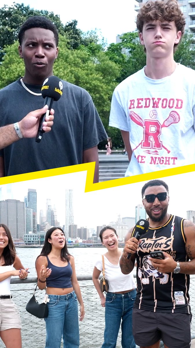 🗽 Troy Deeney took to the streets of New York City to see if these people knew some famous football phrases... You need to hear some of these answers... 👀 🤣