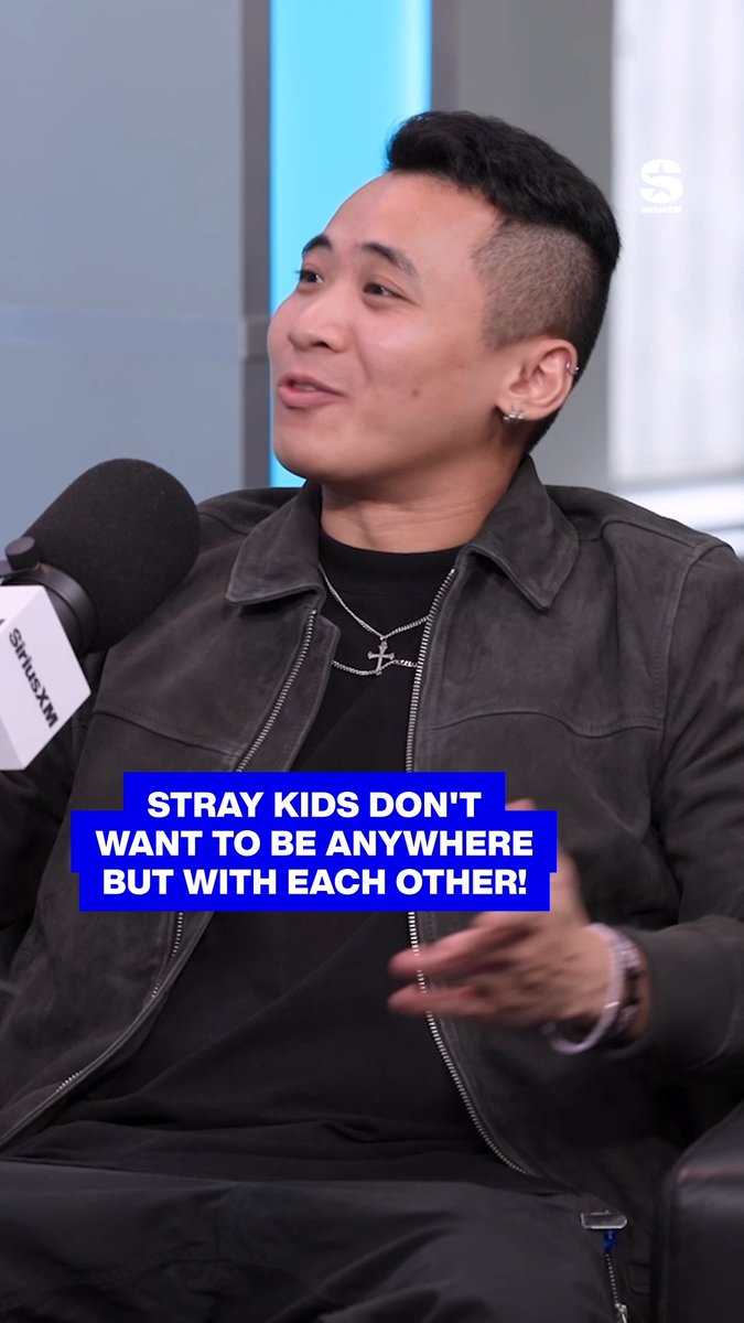 The bromance is always priority #1 for Stray Kids, whether they're on vacation or touring 🫶 Hear their takeover of SiriusXM K-Pop all weekend: