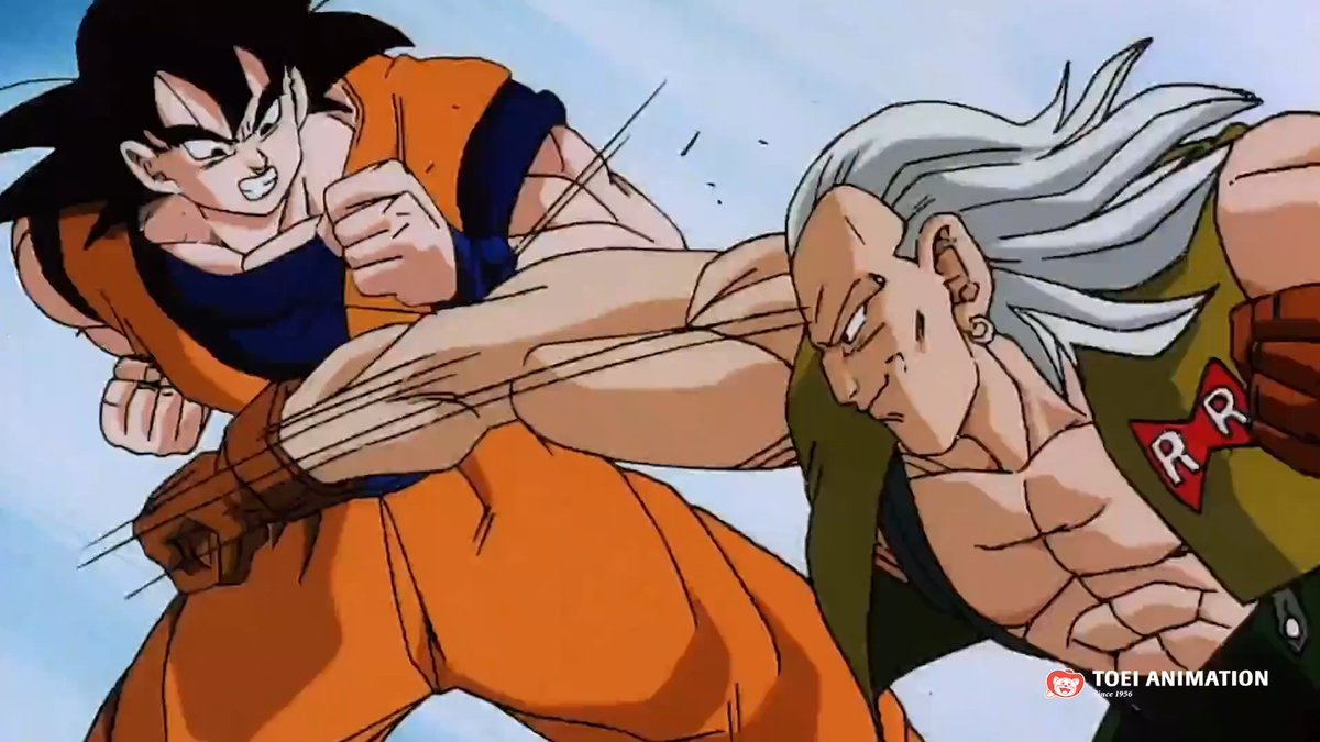 ¡Aparece el Androide 13! 😱 Un día como hoy de 1992, Japón conocía a este personaje con el estreno de la película de Dragon Ball Z: ¡Una pelea extrema! Los tres grandes Super Saiyajin. 👊😤 #DragonBallZ #Android13 #Goku 🔮🐉