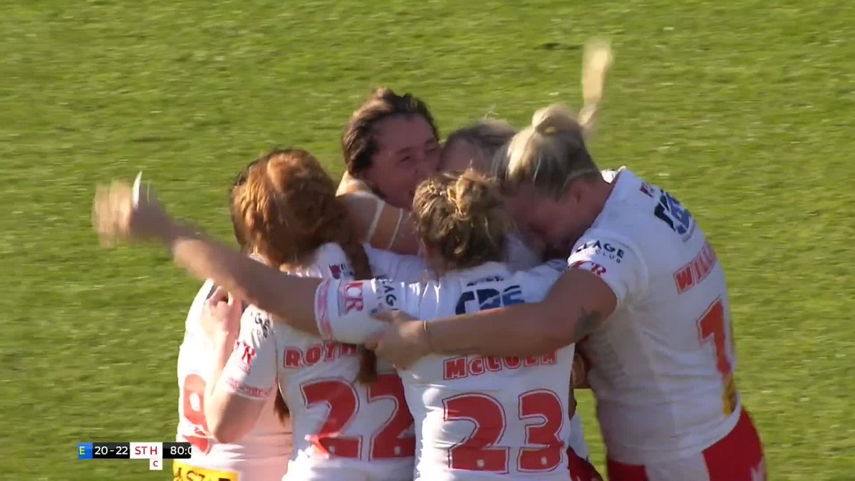 FAYE GASKIN WINS IT FOR ST HELENS WITH THE FINAL KICK OF THE MATCH 🤯👏