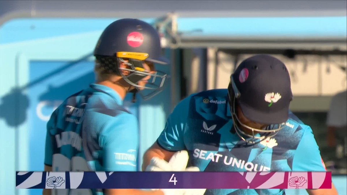 Half-century off 24 balls for Jonny Bairstow! 👏 #RosesT20
