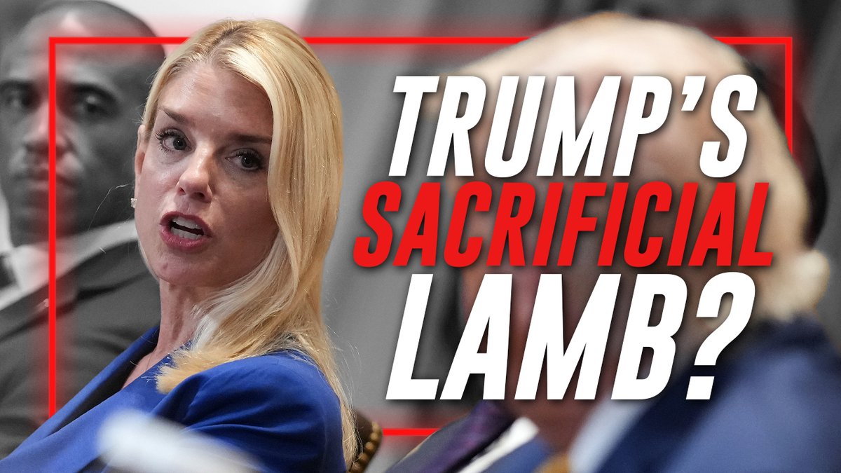 BREAKING EXCLUSIVE: AG Pam Bondi To Take The Blame For The Epstein Case Whitewash Political Firestorm Before Her Ultimate Removal, According To FBI & WH Intel Sources PLUS, FBI Deputy Director Dan Bongino Will Resign Soon, But Kash Patel Will Stay On Head Of Agency "Pam Bondi Will Be Trump's Sacrificial Lamb On This"