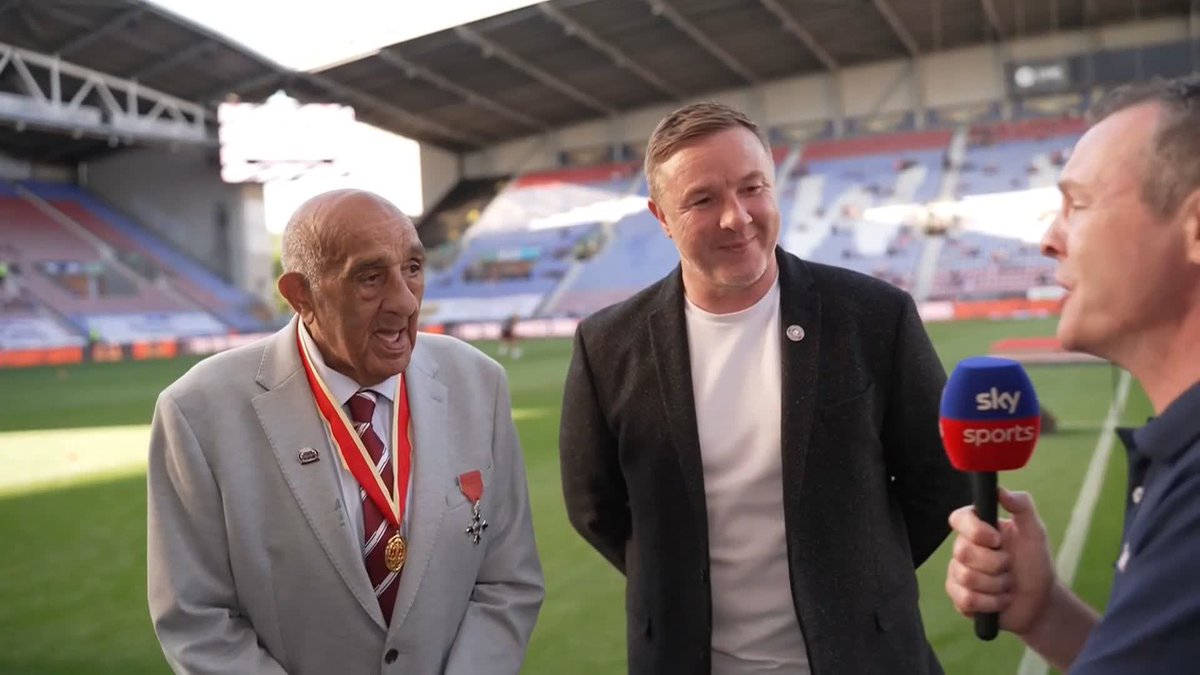 "The impact he's had on rugby league has transcended the sport" 🏉 A special night ahead in Wigan to celebrate Sir Billy Boston ❤️