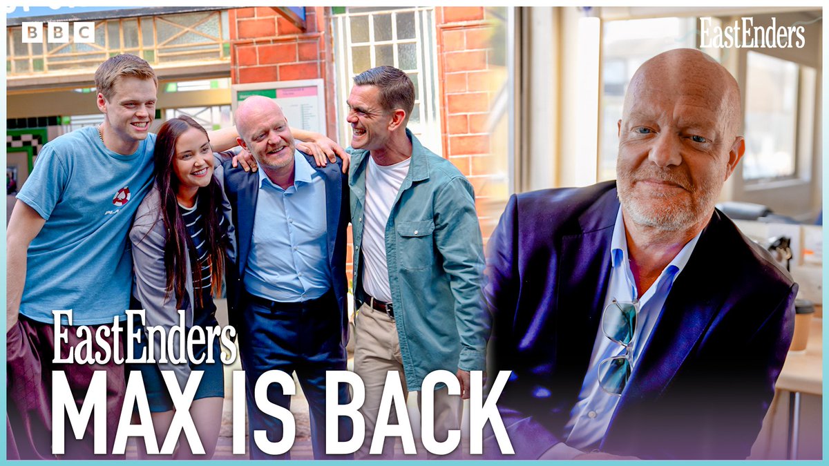 The reunion we’ve been waiting for! Max is back! Watch as Jake Wood sees his on screen family for the first time in a long time, and meets his new, all grown up, ‘son’! #EastEnders