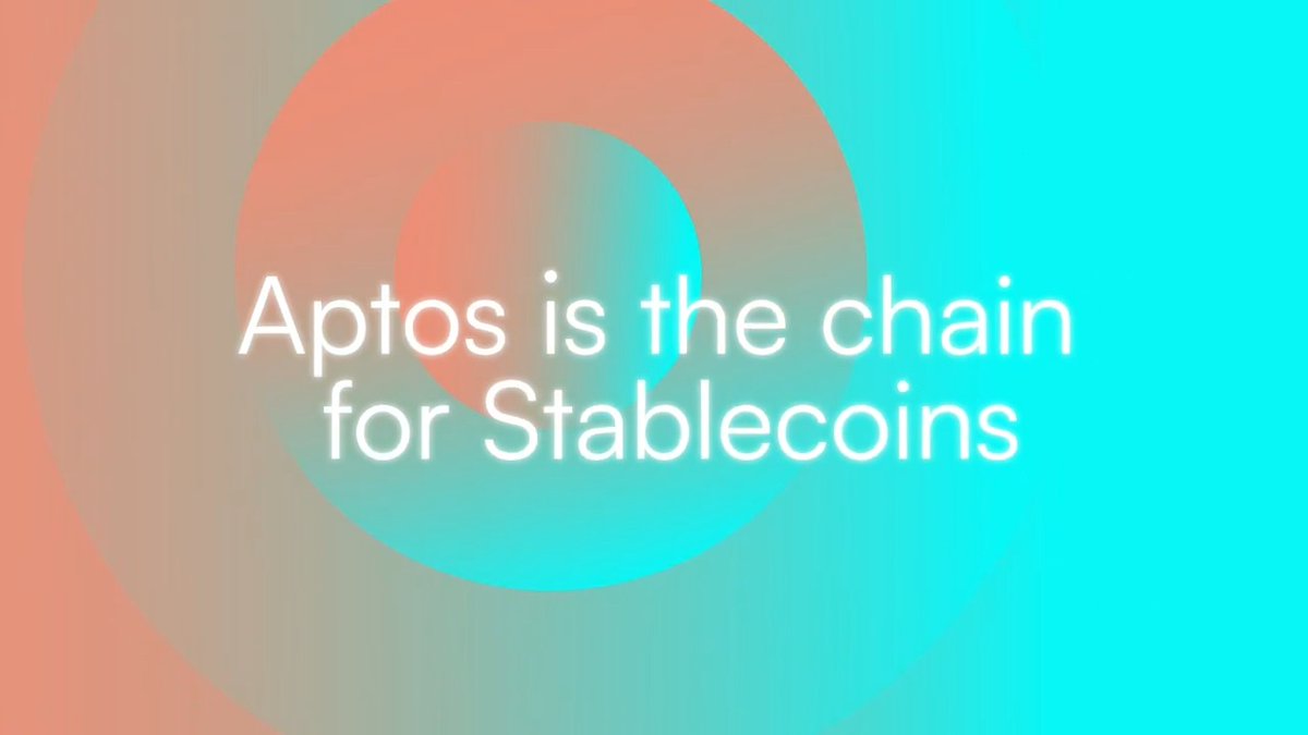 MORE stables, MORE milestones, MORE proof: → Aptos is the chain of choice for stables. Cheers to +1.35B in stables now on-chain 🎉
