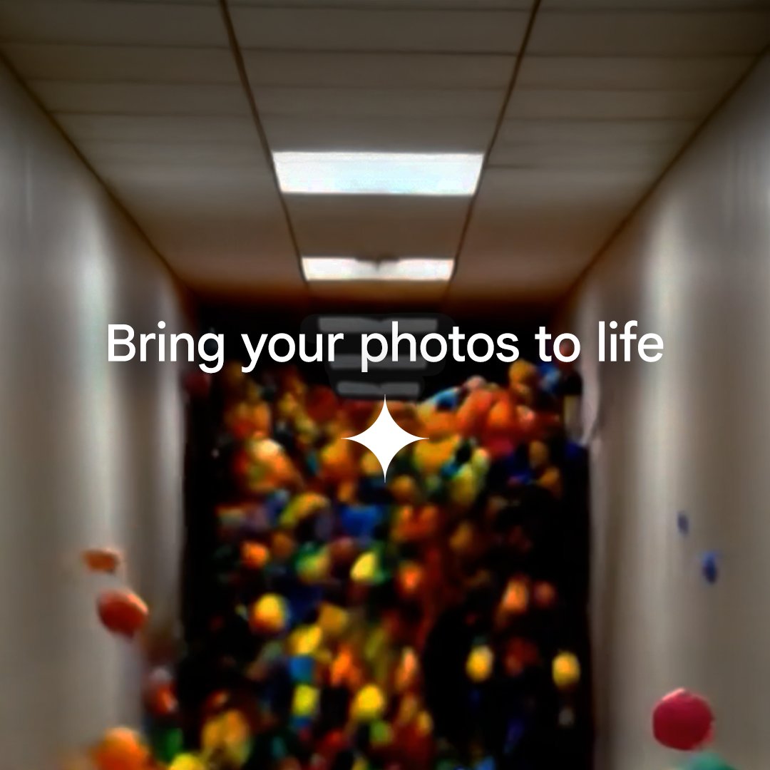 One camera's trash can be Veo 3's treasure 📸 Now, Gemini can bring photos to life by turning them into videos with sound.
