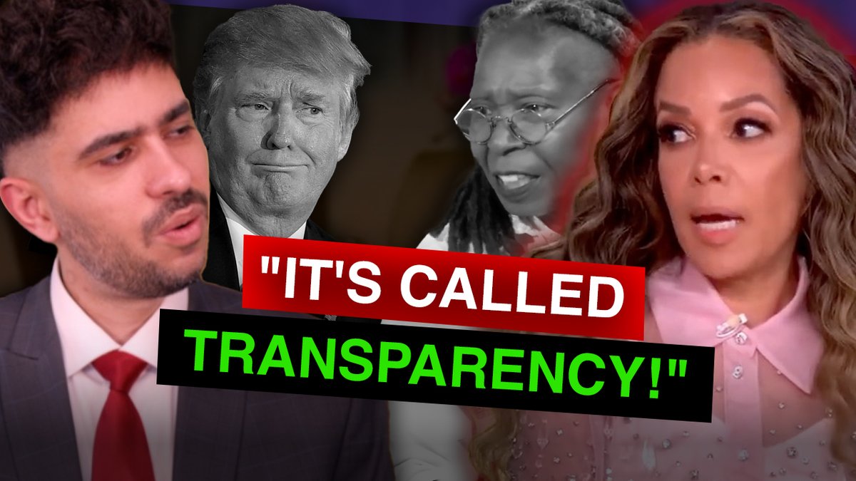 Guest humbled Sunny Hostin after she smeared Trump's White House cabinet meetings as 'theater':
