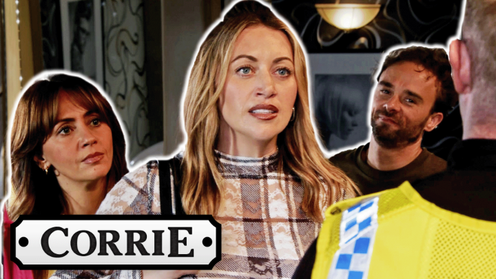 BUSTED! 🚨🚔 #Corrie