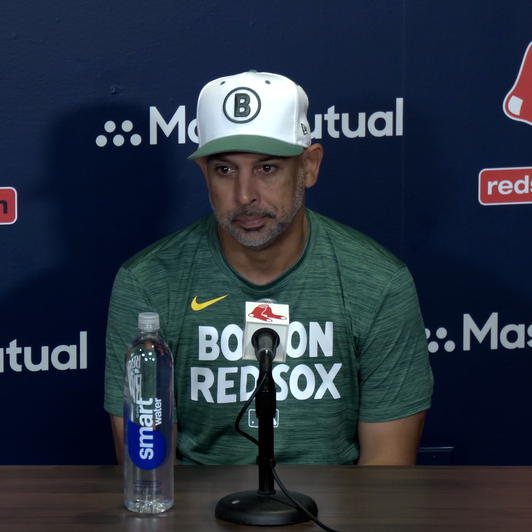 “He’s one of the best players in the big leagues, and he’s the leader of this team. For him to be with us is huge.” Alex Cora on Bregman’s return to the lineup 🔥