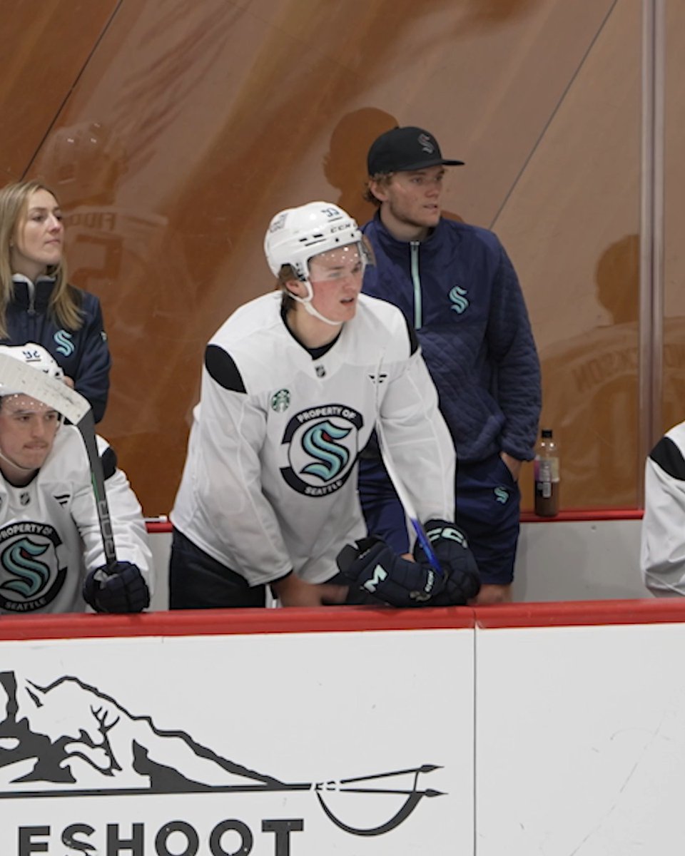 "Probably the most boring guy to have a mic on." You gotta be fidding us 😂 We mic'd up #SeaKraken 2025 second-round pick Blake Fiddler for the third annual Stucky Cup, giving us an even better view to the conclusion of Development Camp →