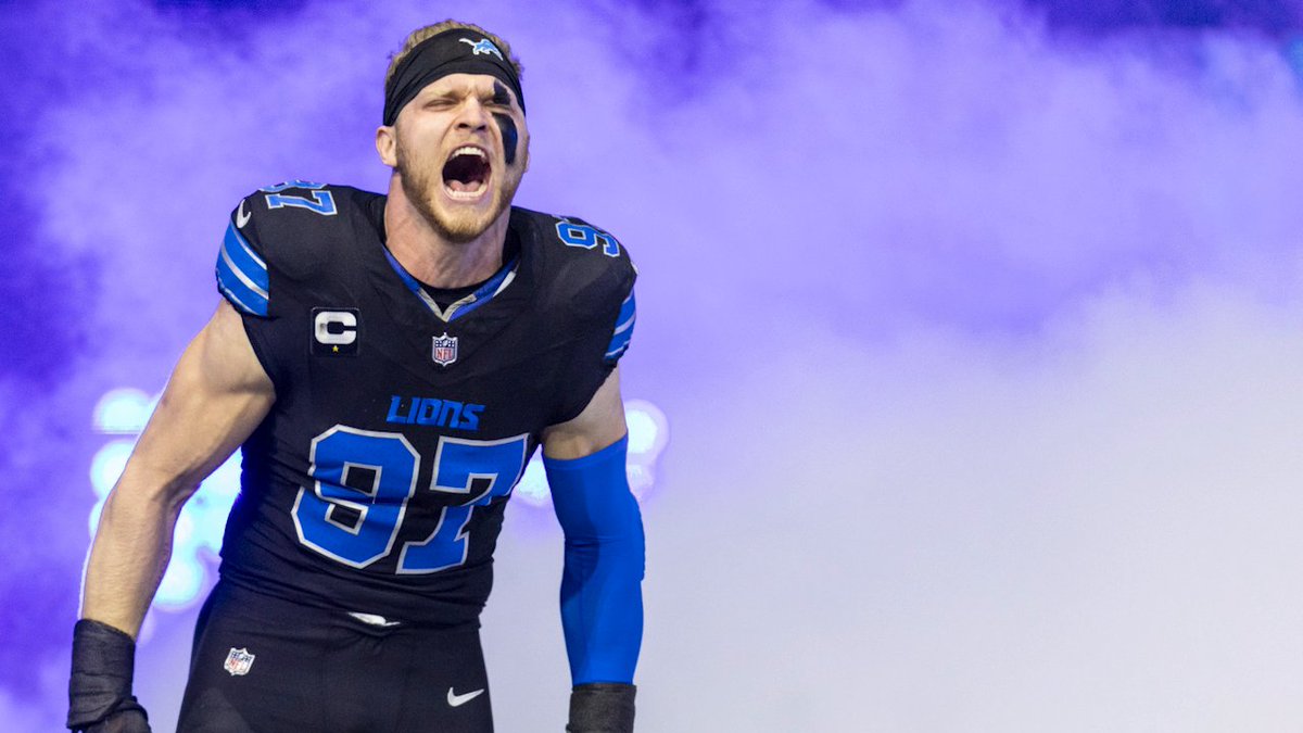 "A fully healthy Aidan Hutchinson would be the biggest X-factor in the entire league this year." Kevin Clark isn’t holding back on Hutchinson’s impact 👀
