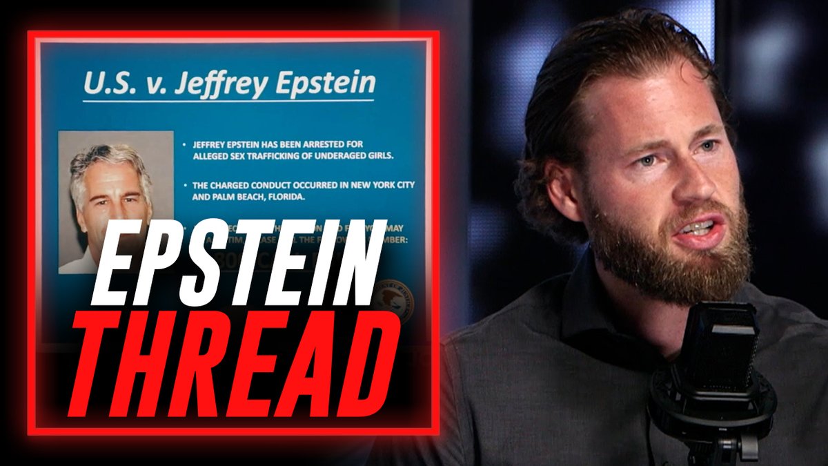 POWERFUL INTEL: The History Of Both Trump Administrations' Connections To Epstein Before The Case Was Closed In This Deep Dive Report, Owen Shroyer Follows The Pedo-Thread On A Timeline From Jeffrey Epstein's Original Criminal Investigations, To Wikileaks, Pizzagate, Trump's First Term, & All The Way To The Epstein Case Being Dismissed By Trump's DOJ & FBI This Is Must-Watch/Share Information!