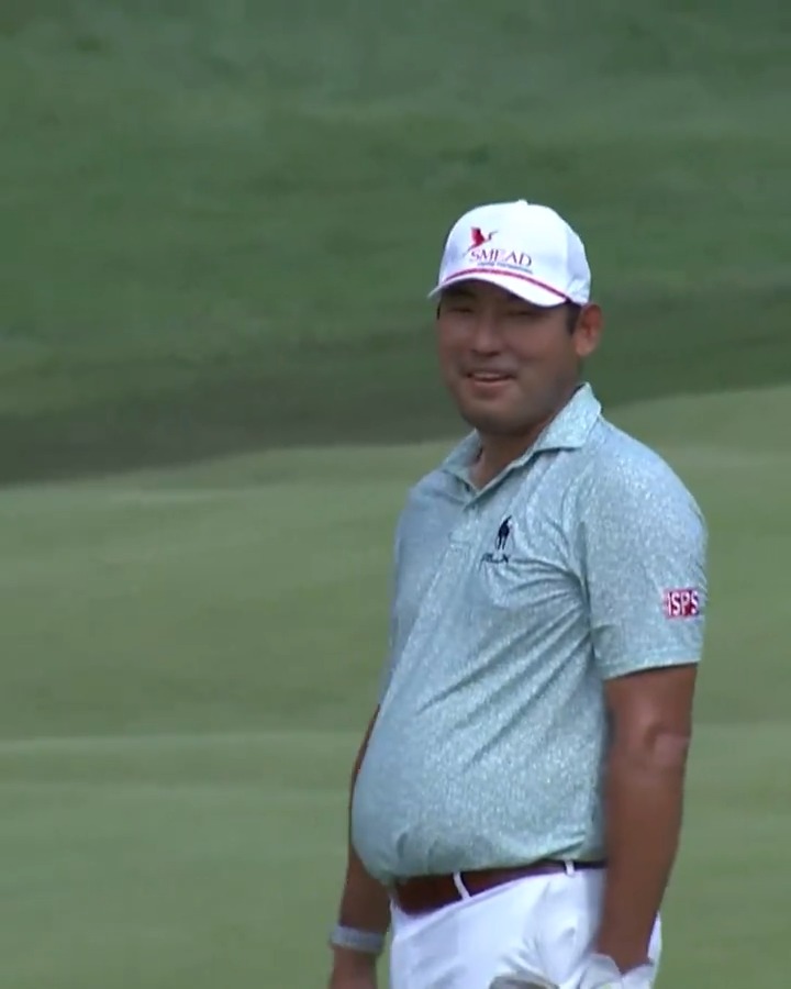 Even Chan Kim was shocked by this eagle ISCO Championship 😳