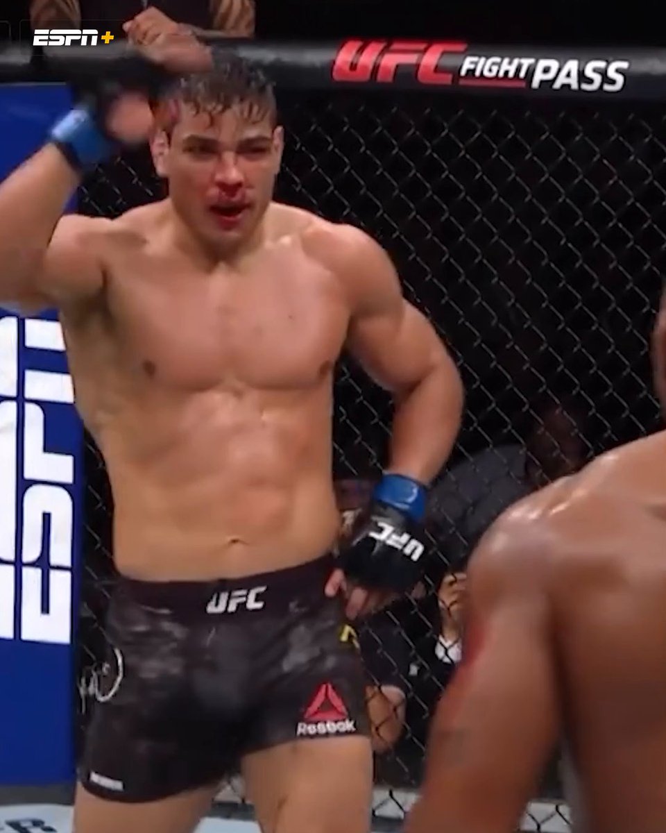 Paulo Costa brought out all the emotes against Yoel Romero in 2019 😅 #UFC318
