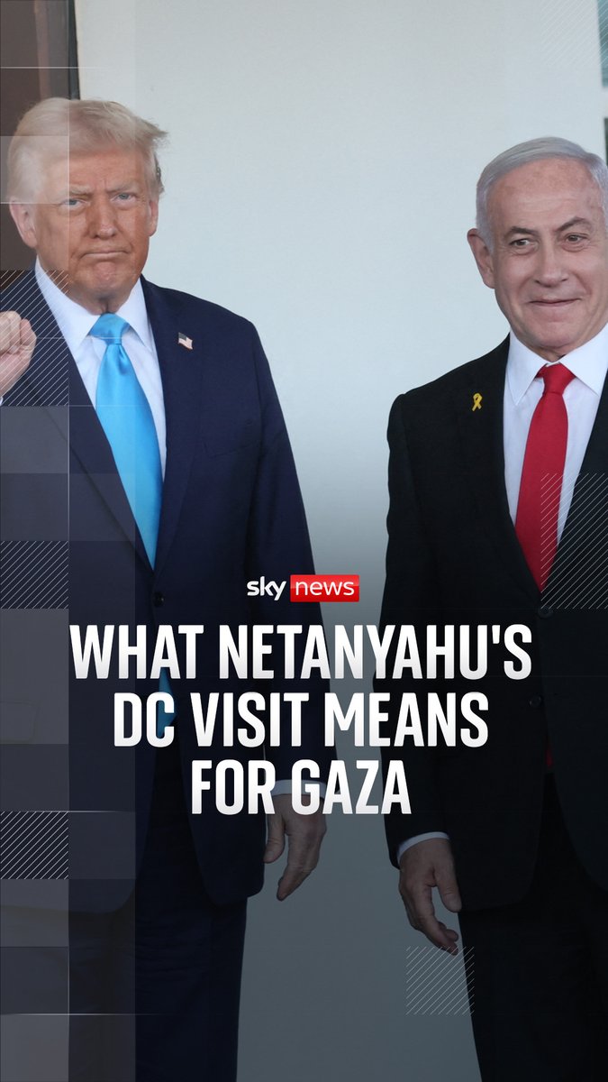 'It was the week when Netanyahu came to Washington - well he's gone and Gaza rages on...' Israeli PM Benjamin Netanyahu left US President Donald Trump in Washington with no Gaza ceasefire deal agreed. Mark Stone looks at how the week developed behind the scenes