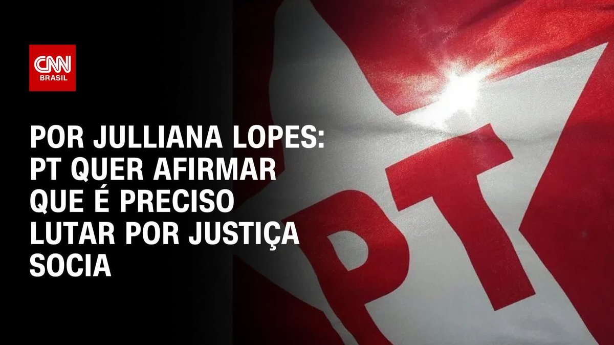 PT lança campanha “Defenda o Brasil”; assista #CNNARENA