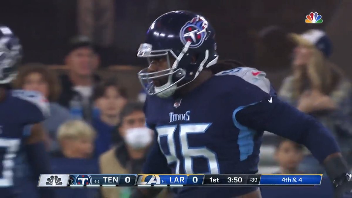 Never forget when the 2021 #Titans without Derrick Henry beat the eventual Super Bowl champion Los Angeles Rams 🔥 What a time 🥺 #TitanUp