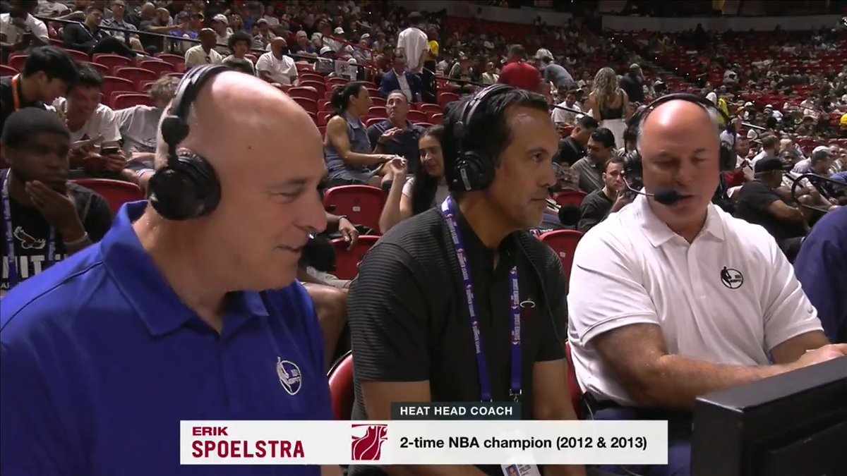 Coach Spo has liked what he's seen from Kas this #HEATSummer 👌