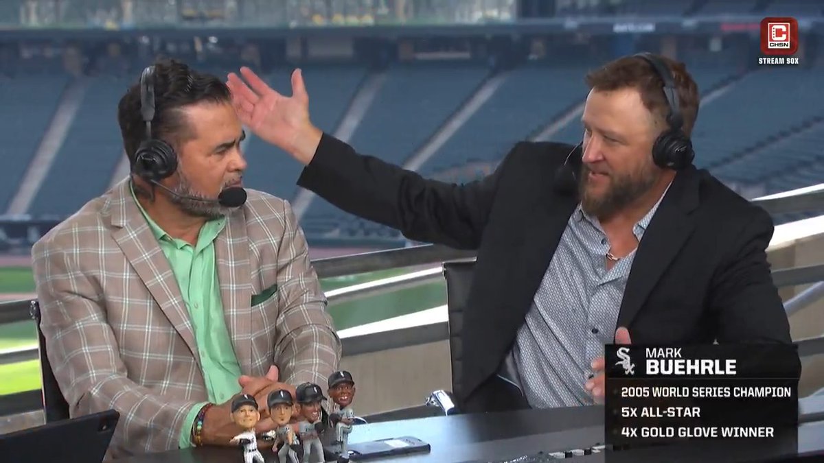 "Thank you is not enough." Mark Buehrle chats with Chuck Garfien and Ozzie Guillen about what receiving a statue at Rate Field means to him: '05 Forever | Prevagen