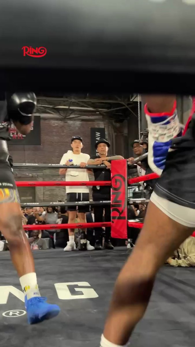 Jalil Hackett and Rashidi Ellis left it all in the ring at Sparring Club 👏