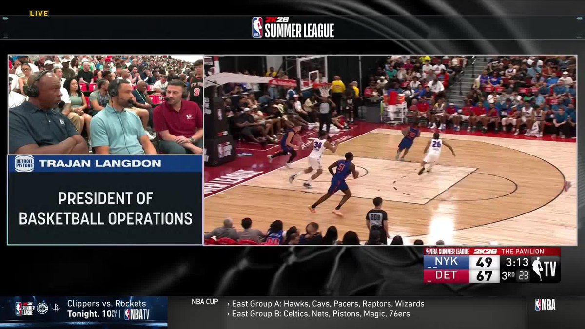 Trajan Langdon tells Jared Greenberg and Greg Anthony that Ron Holland II's ready to make a year 2 leap for the Detroit Pistons 📈