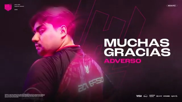 Después de todo este 2025 vistiendo y representando nuestros colores, hoy nos toca despedirnos de adverso. Nada más que agradecimiento y respeto por toda la pasión, garra y energía que Adverso supo aportar al equipo 🫂 Lo mejor para el futuro, Benja 🤟🩷