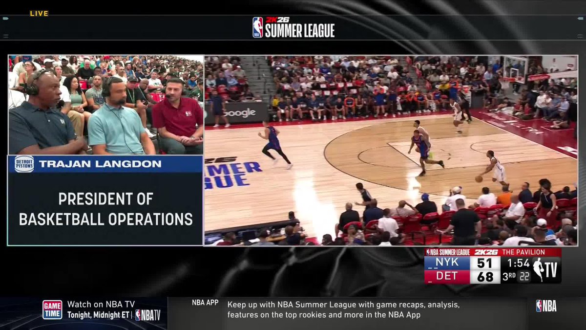 "MVP is something he wants to strive for." 🔥 Trajan Langdon talks Cade Cunningham's next steps with Jared Greenberg and Greg Anthony 🤝